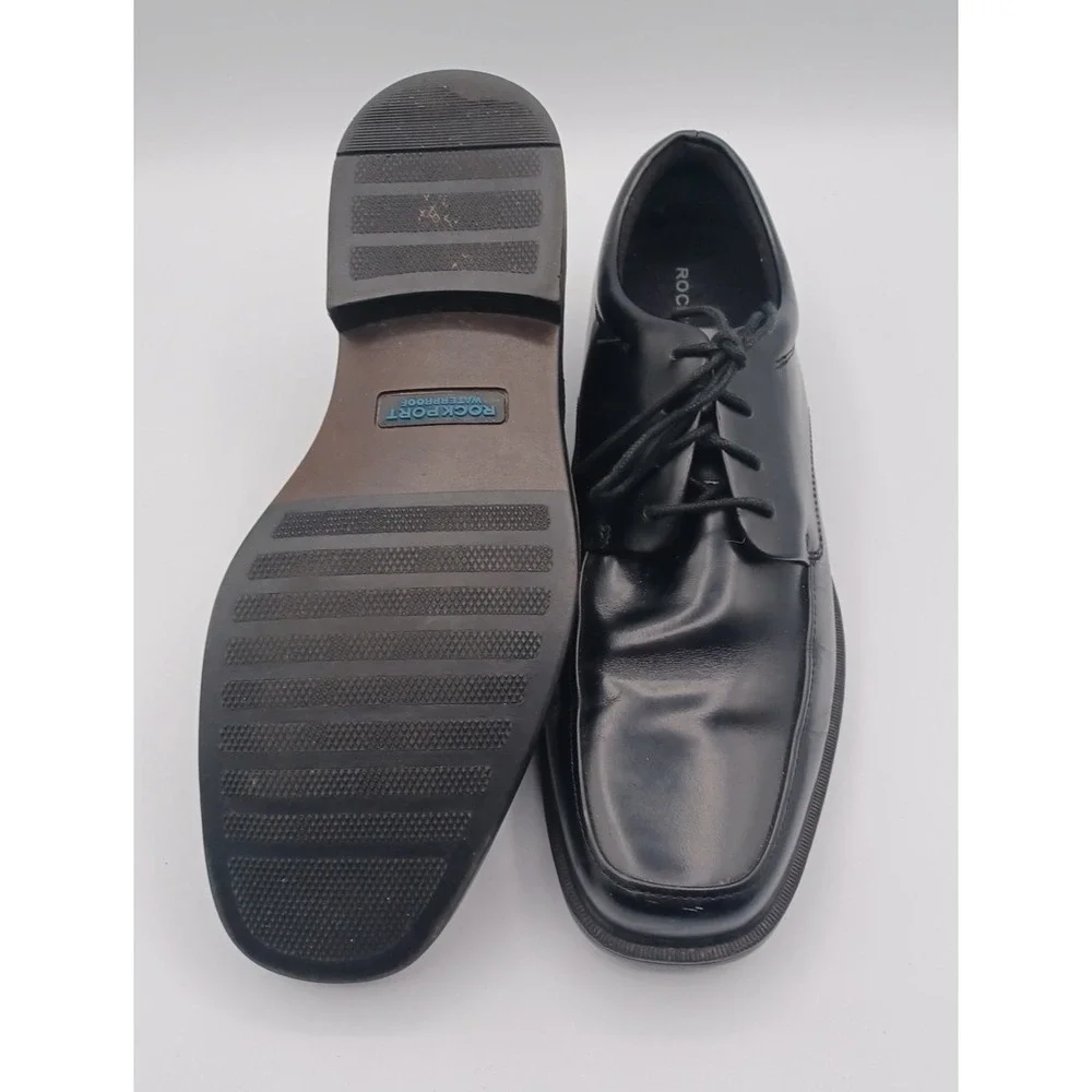 Rockport Evander Waterproof Dress Shoes Men's Size 10.5 K71057 Oxfords Lace‎ Up